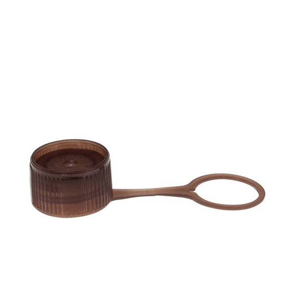 Lip Seal Screw Cap, brown